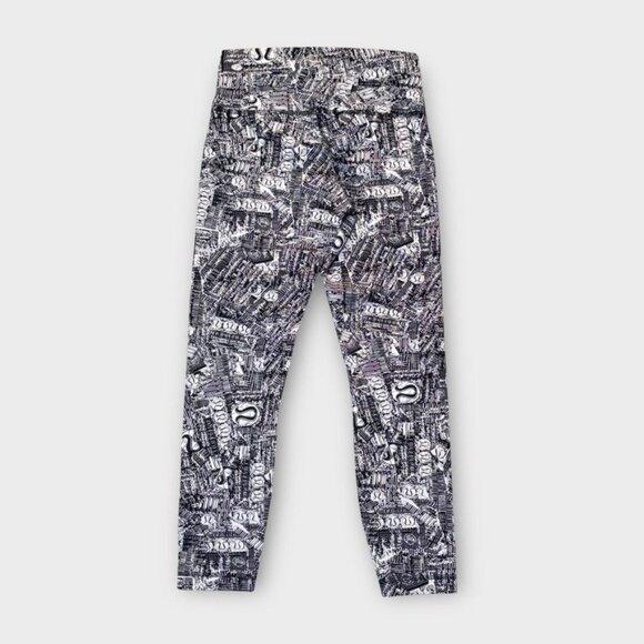 Lululemon Wunder Train HR Tight 8 Tear It Up Alpine White Black 25" EUC Everlux - Picture 4 of 8